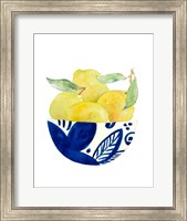 Bowl of Lemons I Fine Art Print