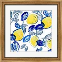 Mingling Lemons and Leaves Fine Art Print