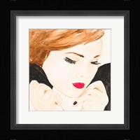 Dream Remarkable Girl Framed Print