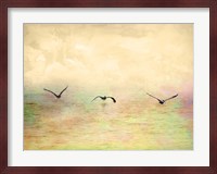 Seagulls In The Sky I Fine Art Print