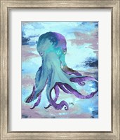 Octopus Blue Fine Art Print