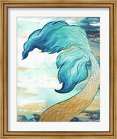 Mermaid Fin Splash Fine Art Print