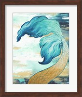 Mermaid Fin Splash Fine Art Print