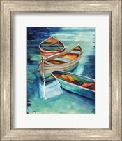 Docked Rowboats I Fine Art Print