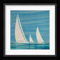 Water Journey I Framed Print