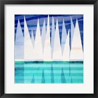Sailing Day I Framed Print