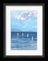 Boats and Waves I Fine Art Print