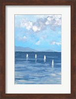 Boats and Waves I Fine Art Print