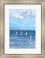 Boats and Waves I Fine Art Print