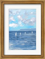 Boats and Waves II Fine Art Print