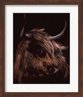 Moody Cow Fine Art Print