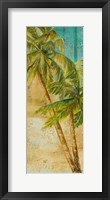 Beach Palm Panel I Fine Art Print