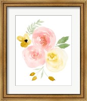 Watercolor Roses I Fine Art Print