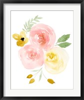 Watercolor Roses I Fine Art Print
