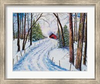 Winter's Glow Fine Art Print