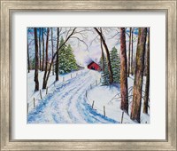 Winter's Glow Fine Art Print