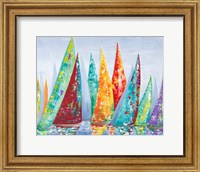 Offshore Sailboat Race Fine Art Print