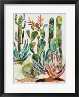 Desert Garden I Framed Print