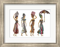 Xhose Woman Group Fine Art Print