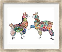 Happy Llamas Fine Art Print
