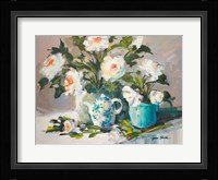 White Peonies II Fine Art Print