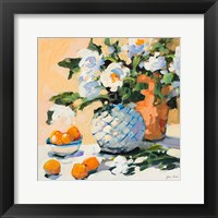 Flowers And Oranges Fine Art Print