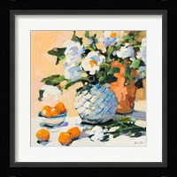 Flowers And Oranges Fine Art Print