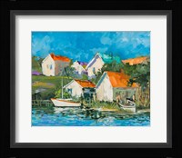 Lake Town Fine Art Print
