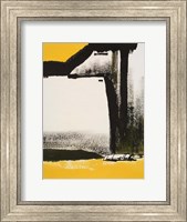 Yellow Abstract Vertical I Fine Art Print