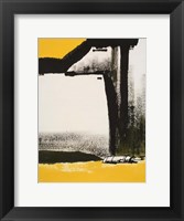 Yellow Abstract Vertical I Fine Art Print
