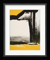 Yellow Abstract Vertical I Fine Art Print