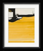Yellow Abstract Vertical II Fine Art Print