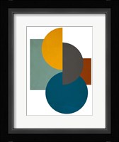Simple Shapes on White I Fine Art Print