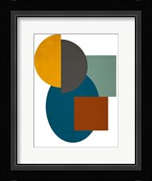 Simple Shapes on White II Fine Art Print