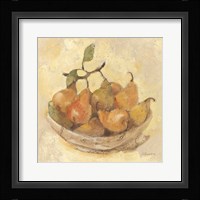 Sunlit Pears Smooth Framed Print