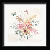 Boho Garden II Framed Print