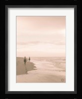 Horses on the Beach Crop Fine Art Print