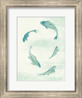 Celadon Koi II Fine Art Print