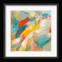 Folds of Color Bright Crop Framed Print