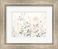 Neutral Boho Wildflowers Fine Art Print