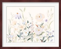 Neutral Boho Wildflowers Fine Art Print