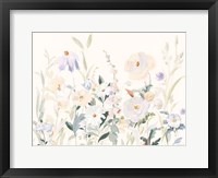 Neutral Boho Wildflowers Fine Art Print