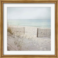 Beach Fence Fine Art Print