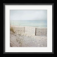 Beach Fence Fine Art Print