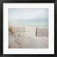 Beach Fence Fine Art Print
