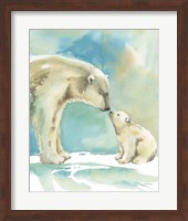 Polar Bear Love Fine Art Print
