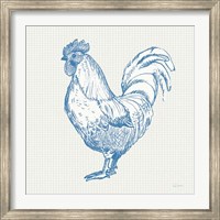 Cottage Rooster II Fine Art Print