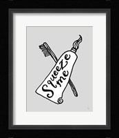 Squeeze Me Framed Print