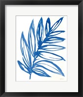 Nature in Blue I Framed Print