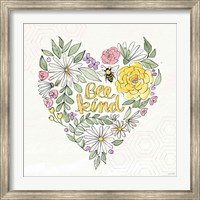 Honeybee Blossoms XI Fine Art Print
